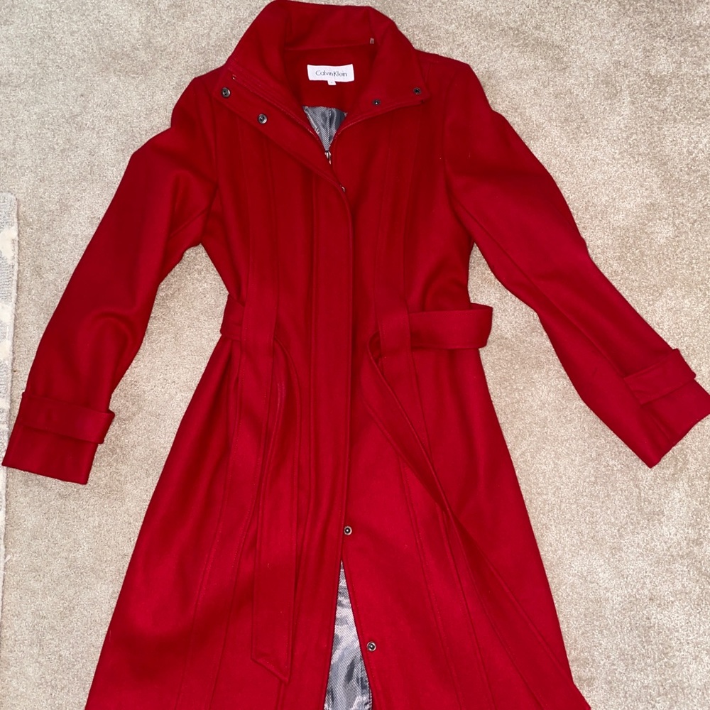 New Calvin Klein coat. Fully lined.